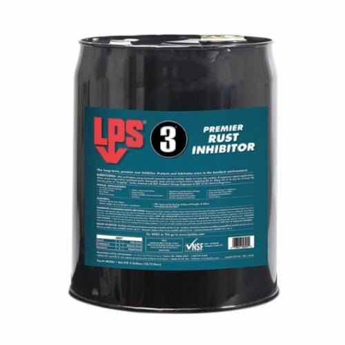 LPS® LPS 3® 00305 Long Term Premier Rust Inhibitor, 5 gal Metal Pail, Hazy Liquid, Brown, 0.81 to 0.83 at 20 deg